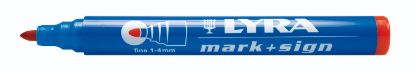 Zeige Details für Mark + Sign fein rot Bild von Mark + Sign fein rot