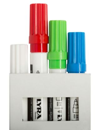 Zeige Details für Lyra Kreidemarker 2-4mm Set mit 4 Stück Bild von Lyra Kreidemarker 2-4mm Set mit 4 Stück