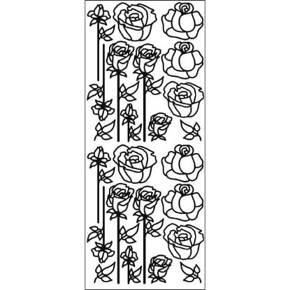 Show details for Motivbogen - Rosen - gold Picture of Motivbogen - Rosen - gold