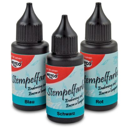 Bild von Stempelfarbe schwarz 25 ml