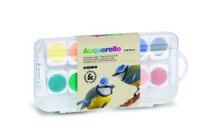 Zeige Details für Deckfarbkasten 24 Farben Bild von Deckfarbkasten 24 Farben