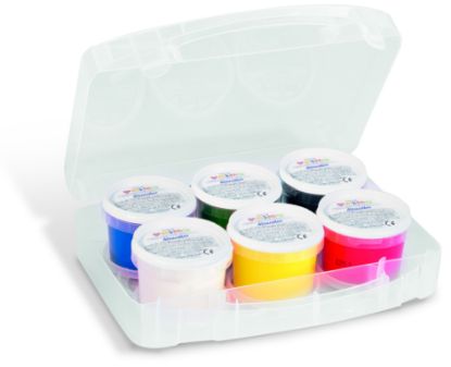 Show details for Fingerfarben 100ml 6er Picture of Fingerfarben 100ml 6er