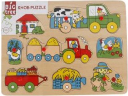 Zeige Details für Holzpuzzle Bauernhof Bild von Holzpuzzle Bauernhof