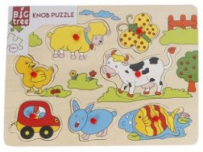 Zeige Details für Holzpuzzle Tiere Bild von Holzpuzzle Tiere