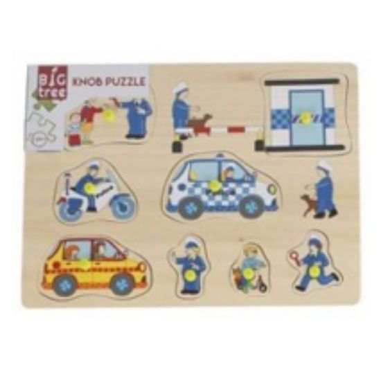 Picture of Holzpuzzle Polizei