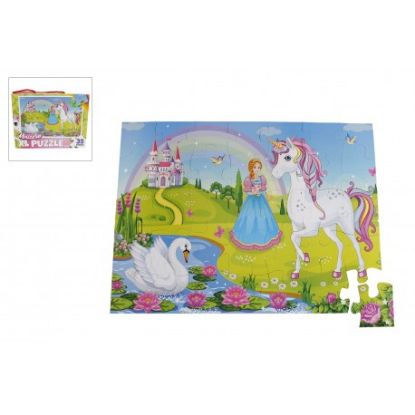 Bild von Bodenpuzzle "Einhorn"