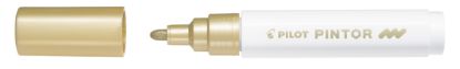Show details for PINTOR Marker Medium gold Picture of PINTOR Marker Medium gold