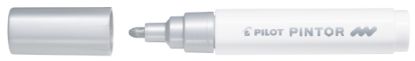 Show details for PINTOR Marker Medium silber Picture of PINTOR Marker Medium silber