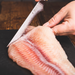 Picture of Fangfrischer Fisch - 1 Welshälfte (=1 Filet mit Haut) - Vorbestellung 10. Mai