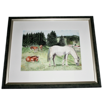 Bild von Gemälde - "Pferd"
