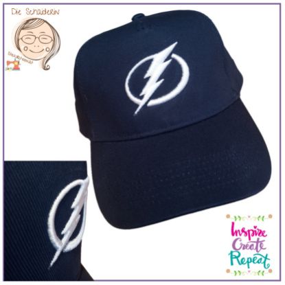Bild von Kappe mit 3D Stick "Lightning", in verschiedenen Farben
