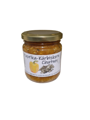 Bild von Paprika-Kürbiskern-Chutney-GELB