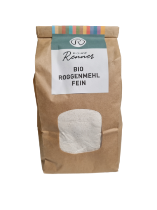 Picture of BIO Roggenmehl fein 1kg