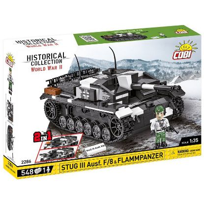 Show details for StuG III Ausf.F/8 & Flammpanzer (COBI® > Historical Collection WWII) Picture of StuG III Ausf.F/8 & Flammpanzer (COBI® > Historical Collection WWII)