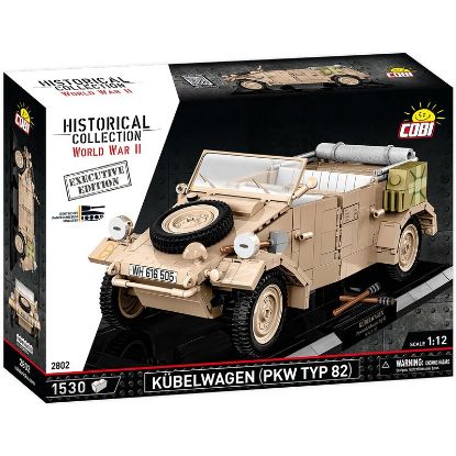 Show details for Kübelwagen (PKW Typ 82) Executive Edition (COBI® > Historical Collection WWII) Picture of Kübelwagen (PKW Typ 82) Executive Edition (COBI® > Historical Collection WWII)