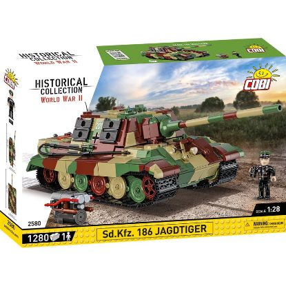 Show details for Sd.Kfz. 186 Jagdtiger (COBI® > Historical Collection WWII) Picture of Sd.Kfz. 186 Jagdtiger (COBI® > Historical Collection WWII)