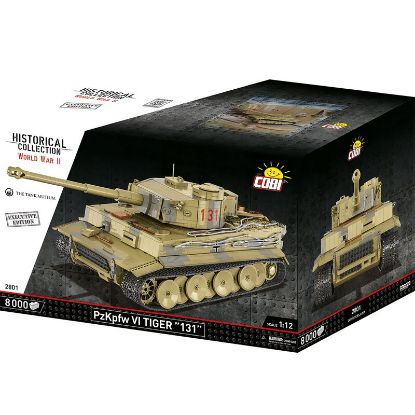 Show details for Panzerkampfwagen VI Tiger 131 Executive Edition (COBI® > Historical Collection WWII) Picture of Panzerkampfwagen VI Tiger 131 Executive Edition (COBI® > Historical Collection WWII)
