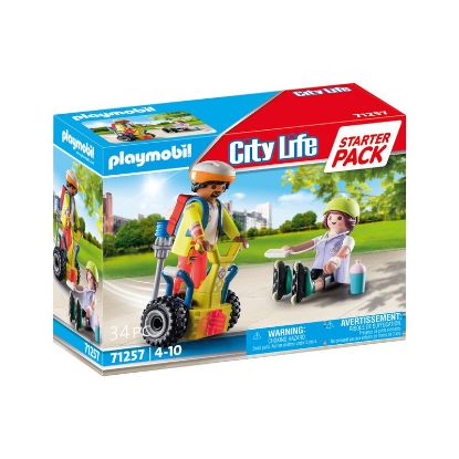 Show details for Starter Pack Rettung mit Balance-Racer (Markenspielware > playmobil® > City) Picture of Starter Pack Rettung mit Balance-Racer (Markenspielware > playmobil® > City)