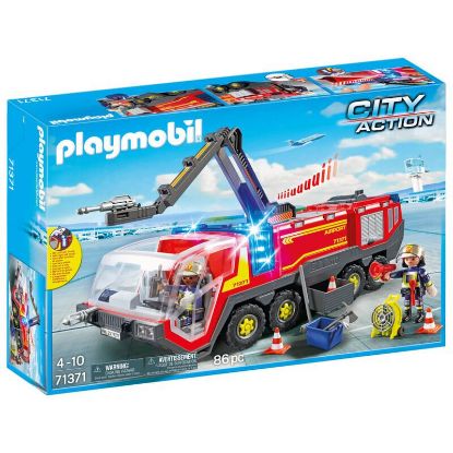 Show details for Flughafenlschfahrzeug (Markenspielware > playmobil® > City) Picture of Flughafenlschfahrzeug (Markenspielware > playmobil® > City)