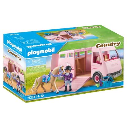 Show details for Pferdetransporter (Markenspielware > playmobil® > Country) Picture of Pferdetransporter (Markenspielware > playmobil® > Country)