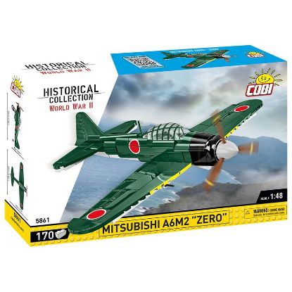 Show details for Mitsubishi A6M2 Zero (COBI® > Historical Collection WWII Planes) Picture of Mitsubishi A6M2 Zero (COBI® > Historical Collection WWII Planes)