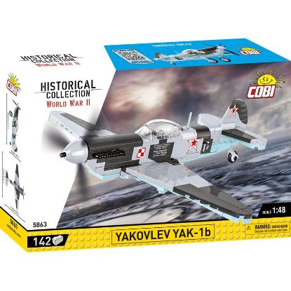 Show details for Yakovlev Yak-1b (COBI® > Historical Collection WWII Planes) Picture of Yakovlev Yak-1b (COBI® > Historical Collection WWII Planes)