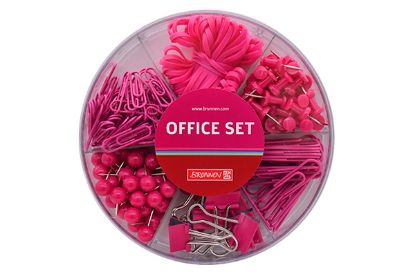 Show details for Büro-Set 220tlg. "pink" Picture of Büro-Set 220tlg. "pink"