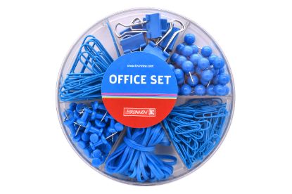 Show details for Büro-Set 220tlg. "blau" Picture of Büro-Set 220tlg. "blau"