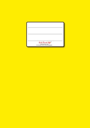 Bild von VSQU Hilfslinie mit Fenster 24 Blatt - gelb
