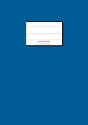 Bild von VSQU Hilfslinie mit Fenster 40 Blatt - dunkelblau