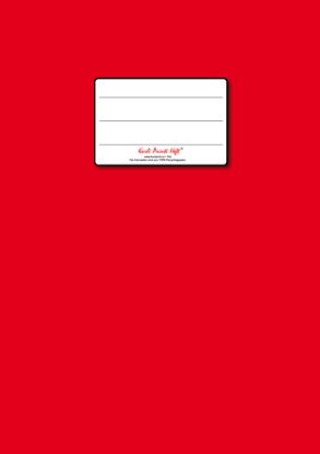 Bild von VSQU Hilfslinie mit Fenster 40 Blatt - rot