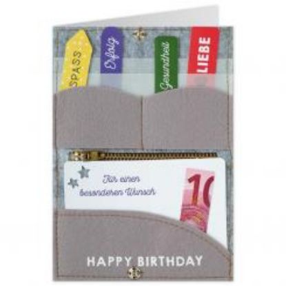 Bild von Geburtstagskarte/Geld