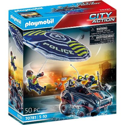 Picture of Polizei-Fallschirm: Verfolgung des Amphibien-Fahrzeugs (Markenspielware > playmobil® > City)