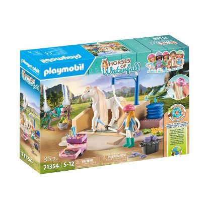 Show details for Isabella & Lioness mit Waschplatz (Markenspielware > playmobil® > Pferde) Picture of Isabella & Lioness mit Waschplatz (Markenspielware > playmobil® > Pferde)