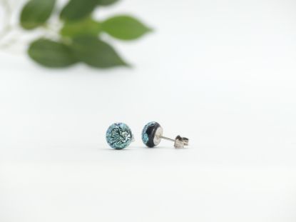 Zeige Details für Ohrstecker - Kollektion "Mosaik" - grün Bild von Ohrstecker - Kollektion "Mosaik" - grün
