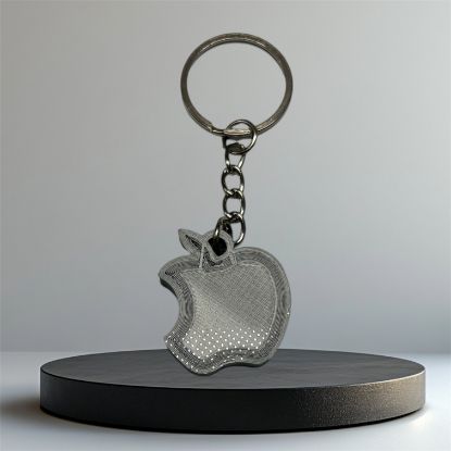 3D-gedruckter Apple Schlüsselanhänger – Individuell und stylisch 3D-gedruckter Apple Schlüsselanhänger – Individuell und stylisch