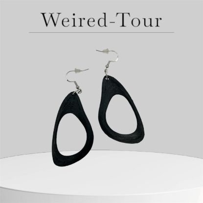 Auffällige Weired-Tour Ohrringe mit kreativem Design, perfekt für modische Akzente. Auffällige Weired-Tour Ohrringe mit kreativem Design, perfekt für modische Akzente.