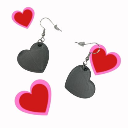 Kleine Herz Ohrringe mit zartem Design, perfekt für einen subtilen, romantischen Look Kleine Herz Ohrringe mit zartem Design, perfekt für einen subtilen, romantischen Look