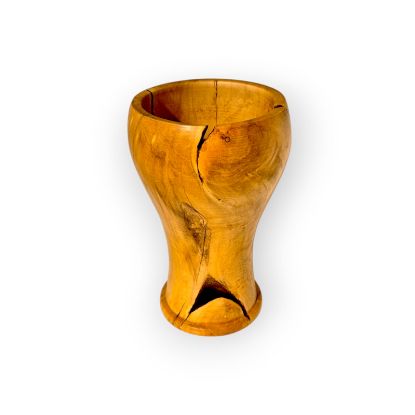 Show details for Holzvase gedrechselt Picture of Holzvase gedrechselt