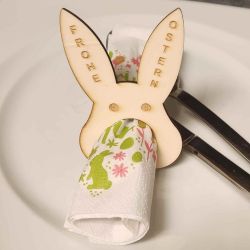 Bild von Osterhase Schokokugel-/Serviettenhalter