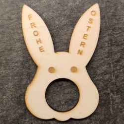 Bild von Osterhase Schokokugel-/Serviettenhalter
