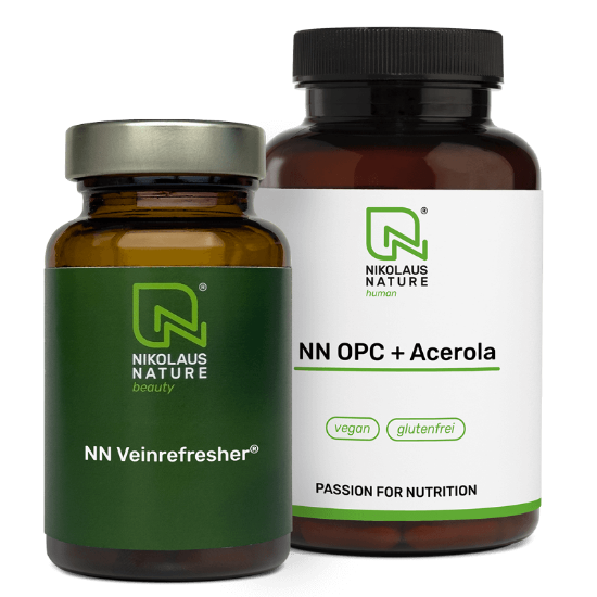 Bild von Venen-Vitalität-Bundle:?NN Veinrefresher® &?NN OPC + Acerola Kapseln