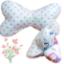 Bild von Leseknochen "Beste Mama" – Handgemachtes Nackenkissen mit Stickerei