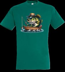 Bild von Tshirt- Angler